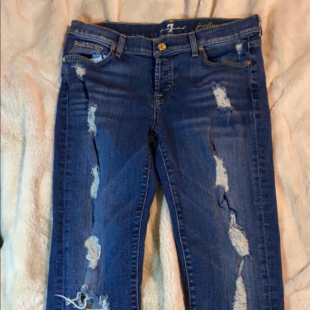 7 for all mankind Josefina skinny boyfriend sz. 29